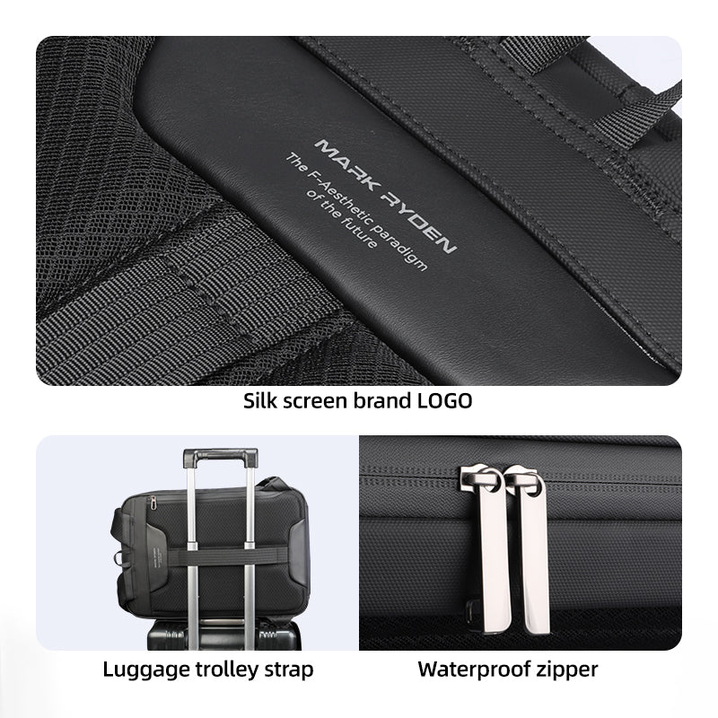 The Ratio Arc EVA:  Hard-shell Waterproof Laptop Backpack