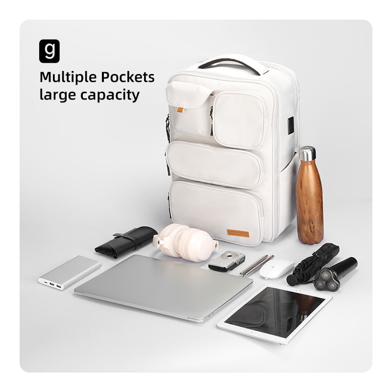 VersaPack: Multifunctional Urban Commuter Backpack 17.3 inch Laptop