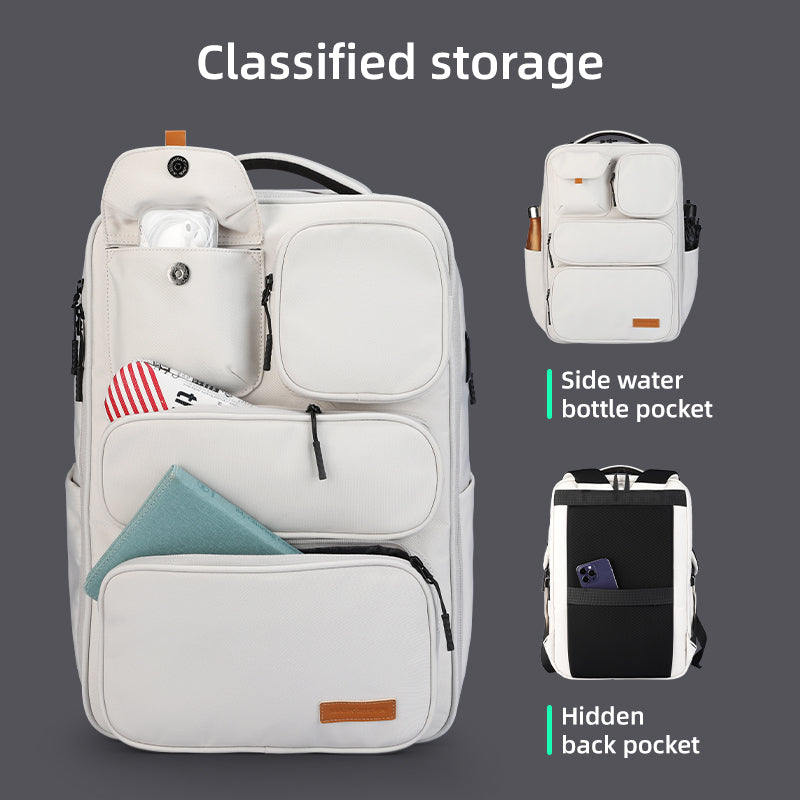 VersaPack: Multifunctional Urban Commuter Backpack 17.3 inch Laptop
