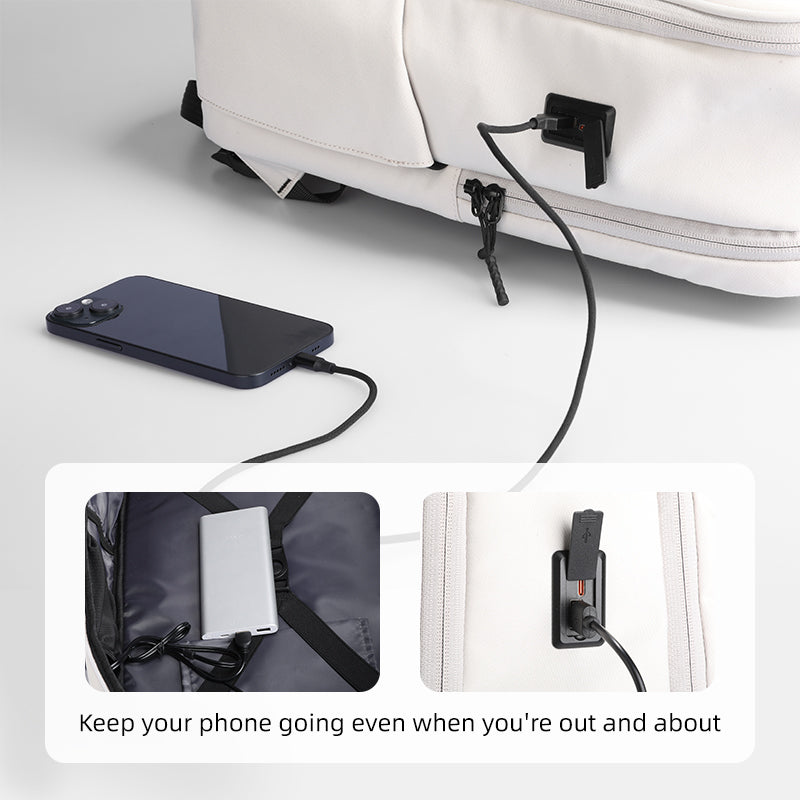 VersaPack: Multifunctional Urban Commuter Backpack 17.3 inch Laptop