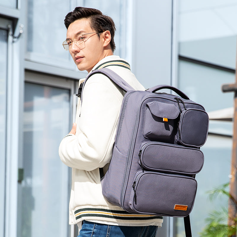 VersaPack: Multifunctional Urban Commuter Backpack 17.3 inch Laptop